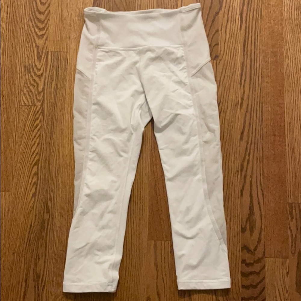 White Lululemon Leggings